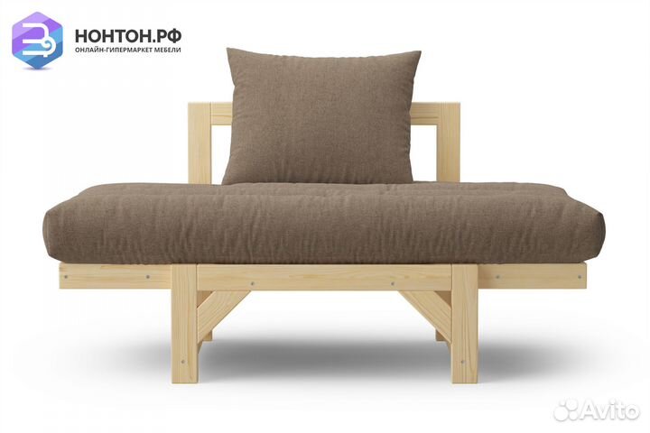 Кресло Амбер коричневое