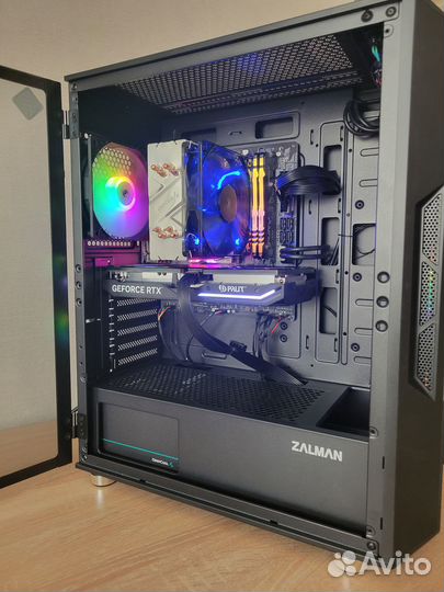 Новый игровой пк i5 12400/ RTX 4060/512gb/16gb/RGB