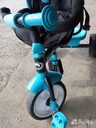 Детский велосипед коляска с ручкой