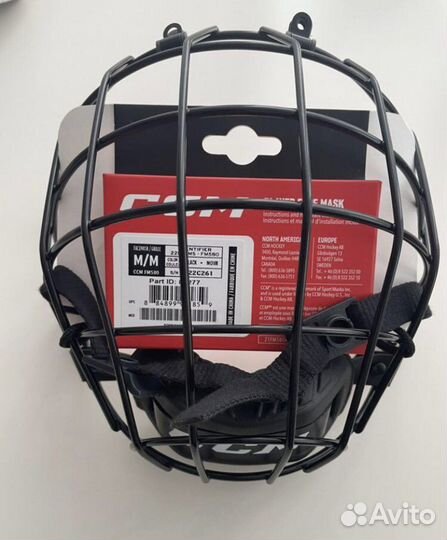 Маска хоккейная ccm sr m