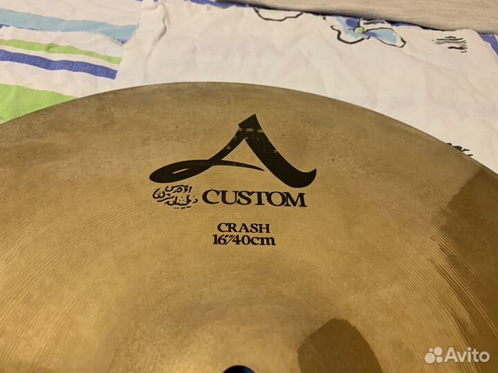 Zildjian 16 a custom crash крэш