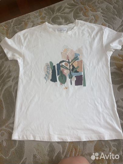 Футболка reserved с принтом женская