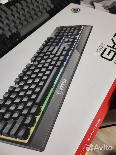 Игровая клавиатура msi vigor gk30