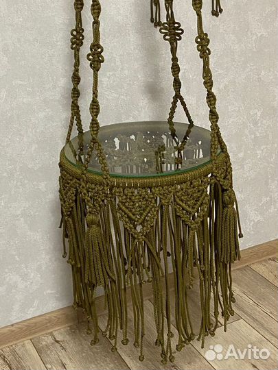 Комплект: Подвесное кресло гамак+подвесной столик