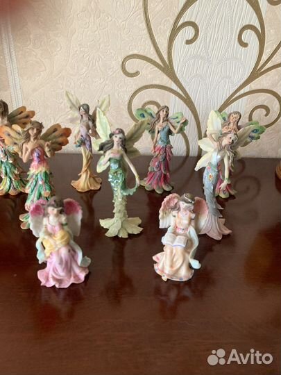 Интерьерные куклы-феи комплект 9 штук