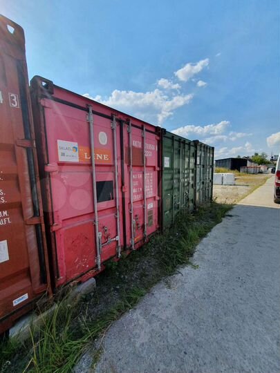 Склад контейнер, 14.5 м². жби