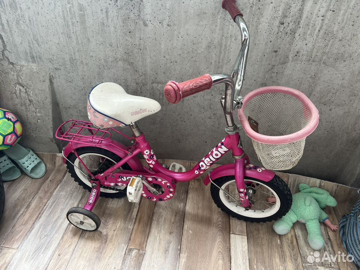 Детский трехколесный велосипед бу