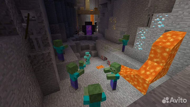 Minecraft PS4, русские субтитры