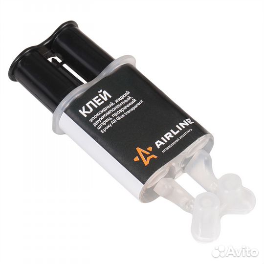 Клей эпоксидный, жидкий двухкомпонентный,шприц, пр