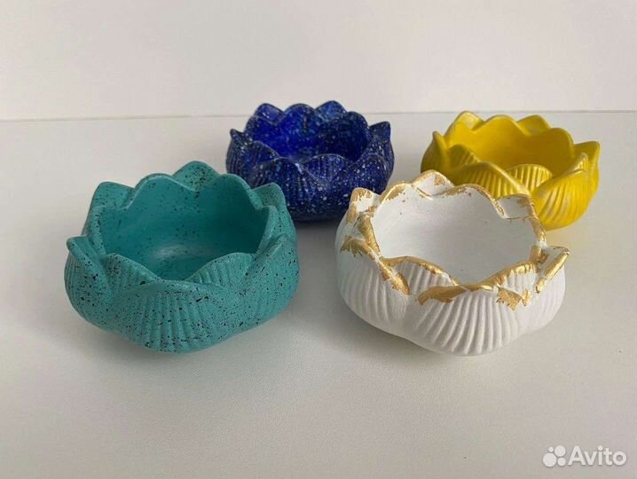 Подсвечник лотос, хранение бижутерии