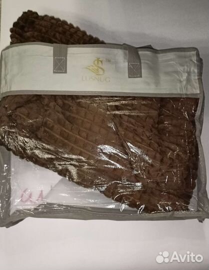 Кубики плед