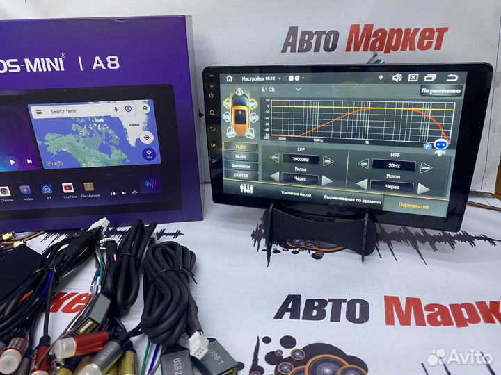 Автомагнитола Андроид12 с sim 9