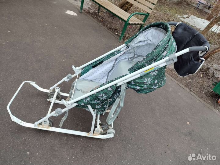 Санки-коляска