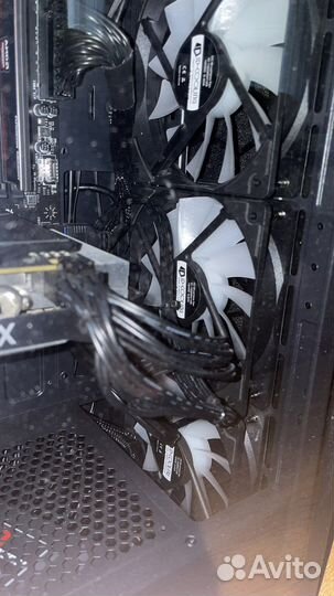 Вентилятор для корпуса пк 120мм с RGB подсветкой