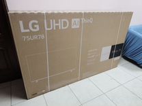 75" Телевизор LG 75UR78001LJ 4K Ultra HD / Новый