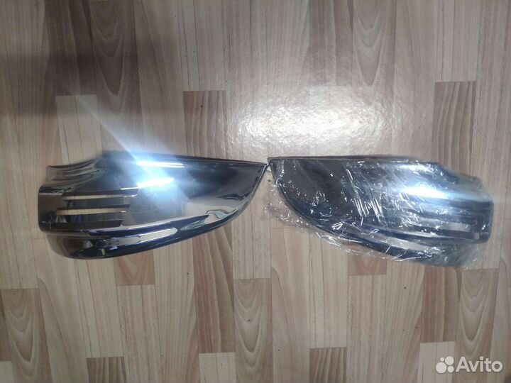 Накладки на поворотники хром Митсубиси Кантер