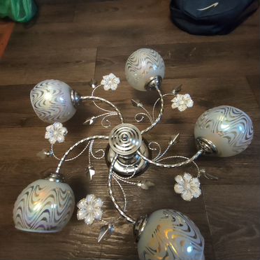 Люстра потолочная бу