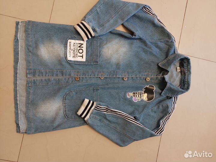 Френч джинсана 7-10 лет
