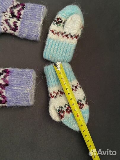 Варежки зимние детские