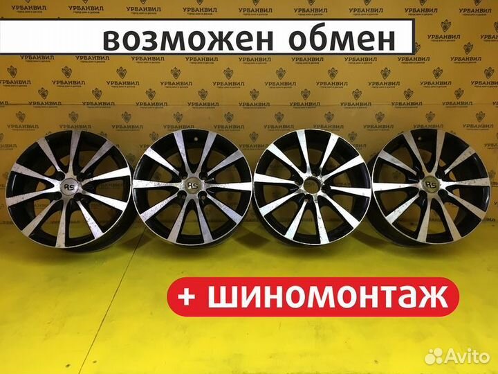 4 шт. Диски RS Wheels 731 R15 4 *98 RS Wheels 731