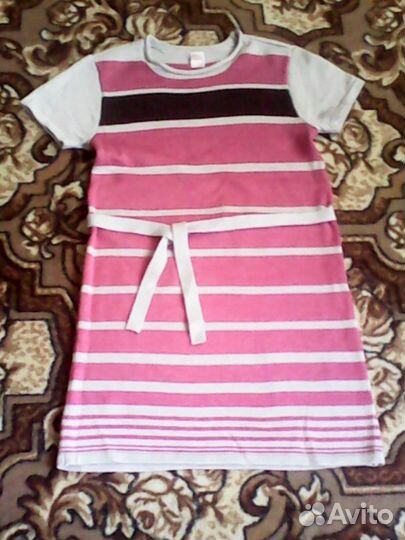 Платье в полоску