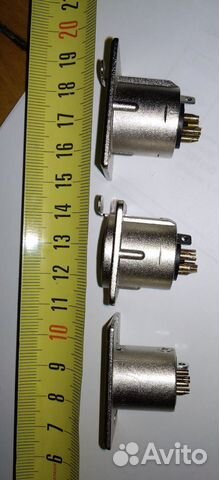 Разъемы панельные Neutrik XLR 5 pin