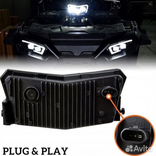 Фара на реле LED Polaris Sportsman 1000 2413427