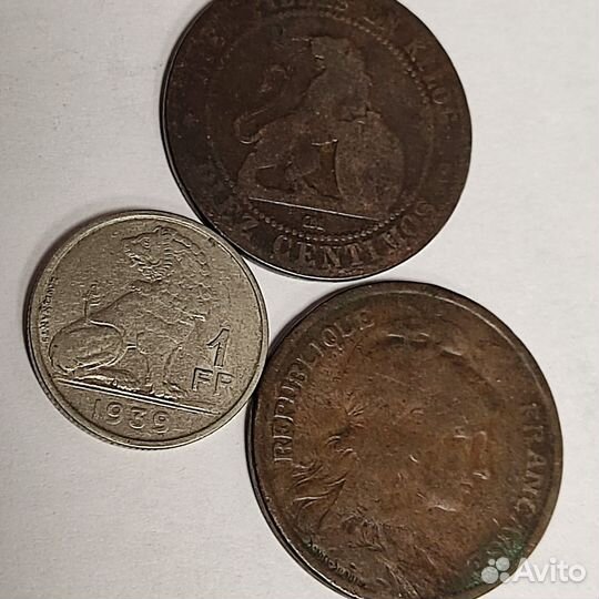 Испания 1870 год, Франция 1916, Бельгия 1939