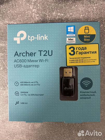 Wifi адаптер tp-link Archer T2U