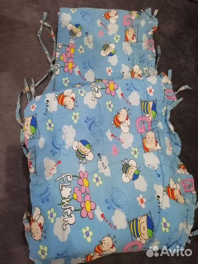 Бортики в детскую кроватку