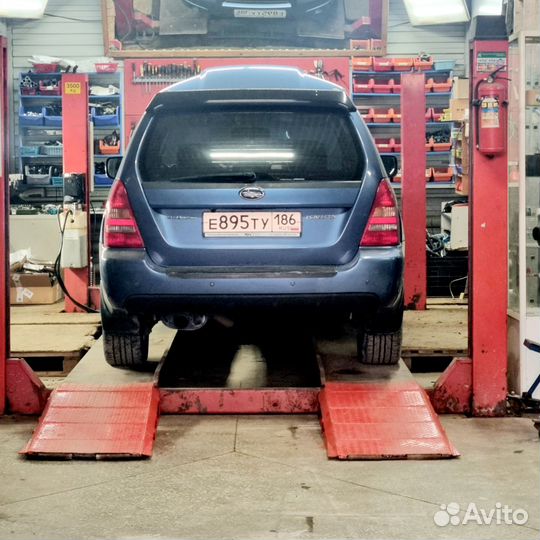 Козырёк на заднее окно Forester SG