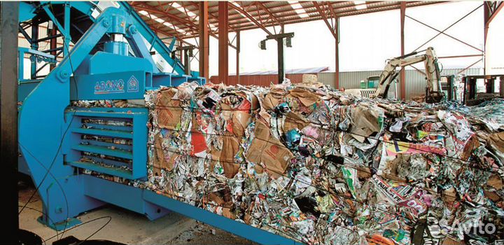 Автоматический пакетировочный пресс Abono 250 тонн