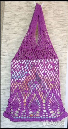 Сумка авоська ручной работы