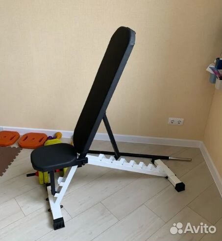 Скамья силовая для жима до 350 кг наклонная новая