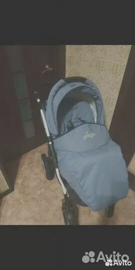 Коляска 2 в 1 Индиго