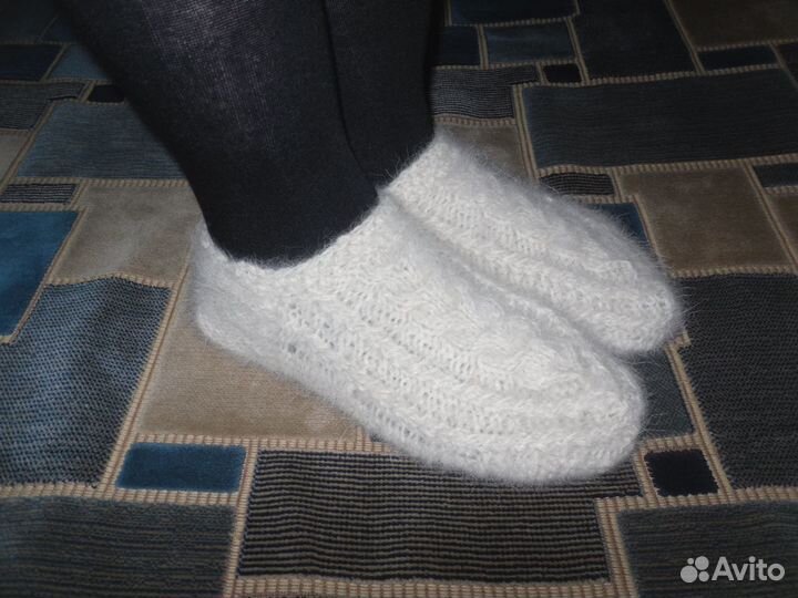 Следки женские из собачьей шерсти Аляска