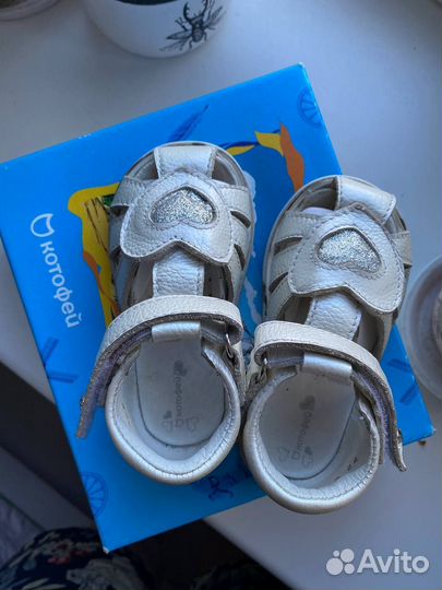 Сандалии для девочки 22 размер