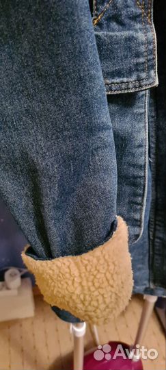 Парка куртка джинсовая женская