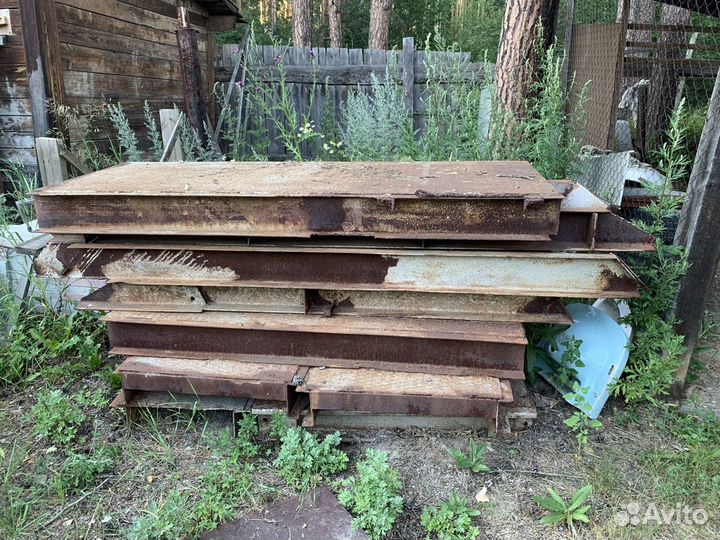 Лестничный марш железо