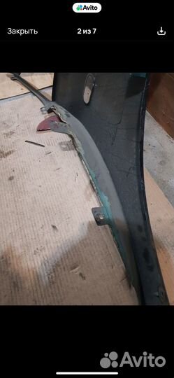 Крыло переднее левое на volkswagen sharan
