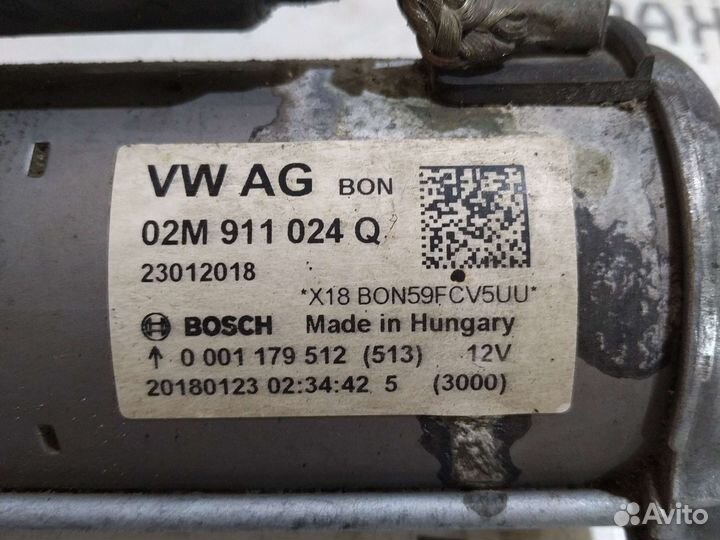 Стартер Skoda Octavia A7 cwva 2018