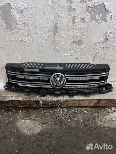 Volkswagen tiguan 2015 г 1 рестайлинг решётка со з