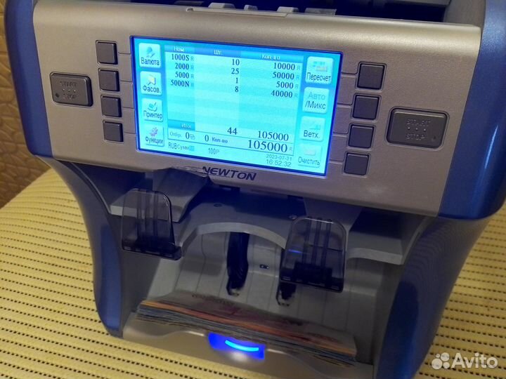 Счетчик, cортировщик купюр Kisan Newton PF