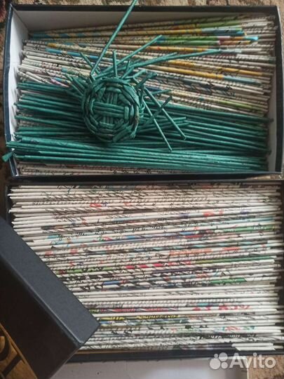 Бумажная лоза для плетения