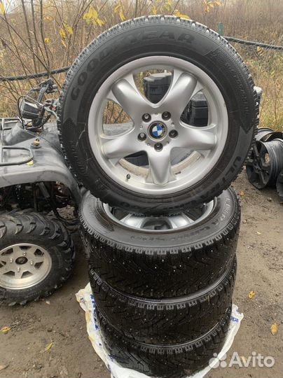 Колеса на BMW х5 е53 Goodyear ultra grip 255.55.18