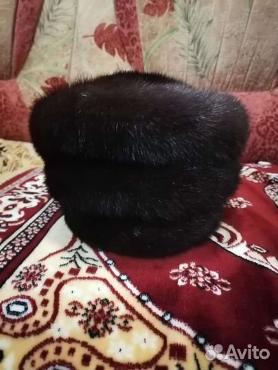 Шапка норковая женская как новая