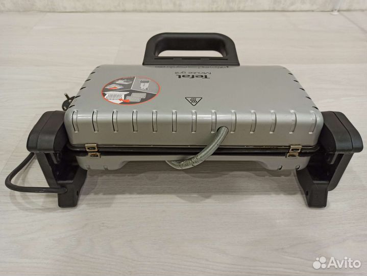 Гриль Tefal Minute Grill GC205012, черный/металлик