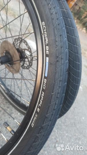 26 покрышки 26-2.15. schwalbe BIG apple K- Guard 3