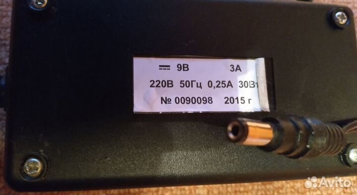 Блоки питания (адапторы) 12 Вольт, 9 В, 4.5В, 3В