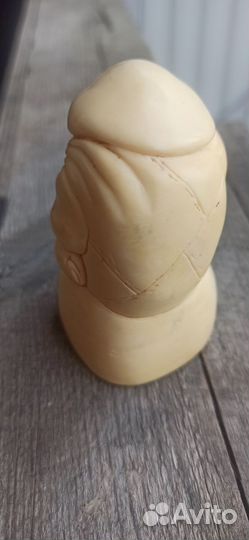 Нэцкэ Дайкоку на снопах